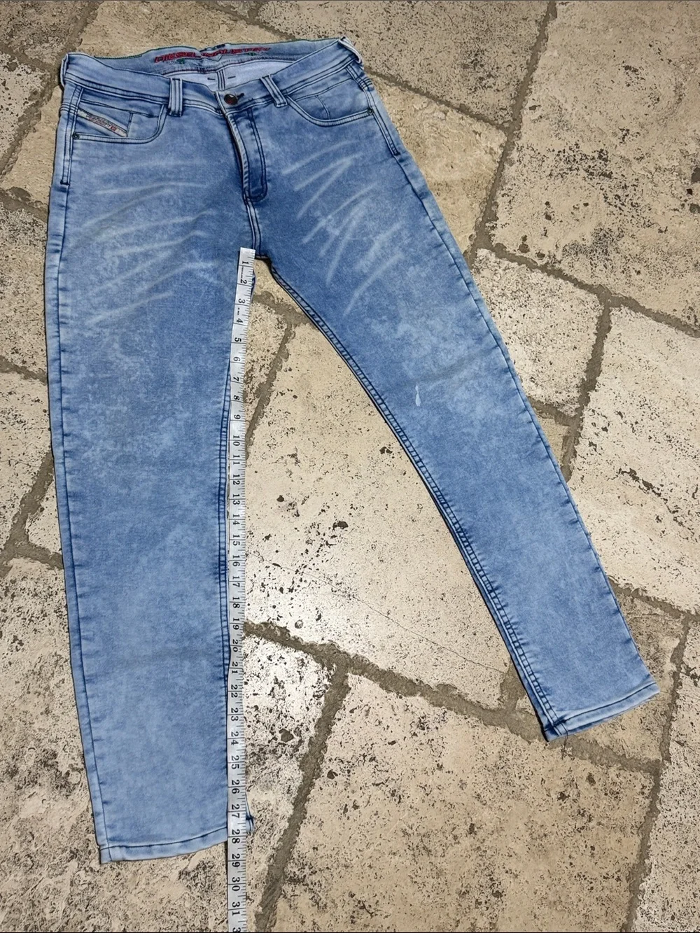 Diesel Industry 1978 light stone washed jeans 👖